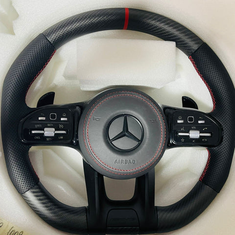 Mercedes Benz AMG Carbon Fibre Steering Wheel SG Version