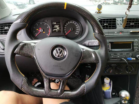 Volkswagen MK7 & 7.5 Golf Carbon Fibre Steering Wheel